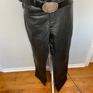 Brandon Thomas s genuine leather pants